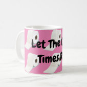Mug Corona Virus Toilette Roll Rose (Devant gauche)