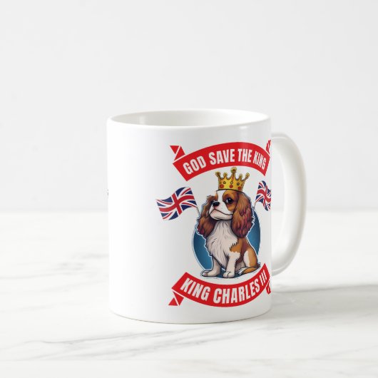 Mug Coronation Cavalier King Charles (Devant droit)