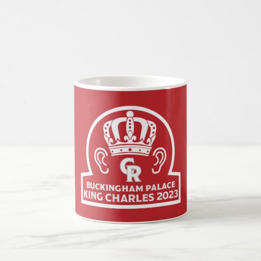 Mug Coronation royale du roi Charles anglais (Centre)