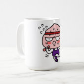 Mug Corps d'apeach en été (Devant gauche)