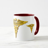 Mug Corps dentaire de l'armée (Devant droit)