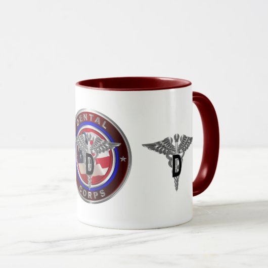 Mug Corps dentaire de l'armée (Devant droit)