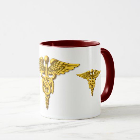 Mug Corps des anciens combattants des services Médical (Devant droit)