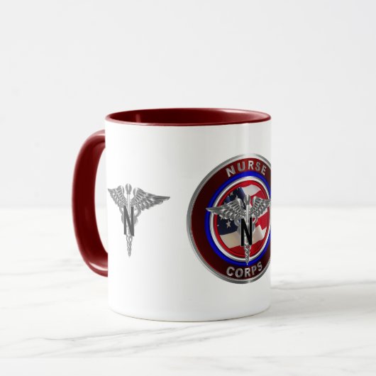Mug Corps des infirmières de l'armée  (Devant gauche)