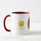 Mug Corps des transports de l'armée "Tête de lance de (Gauche)