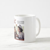 Mug Corps d'infirmière d'armée -- 2ÈME GUERRE MONDIALE (Devant droit)