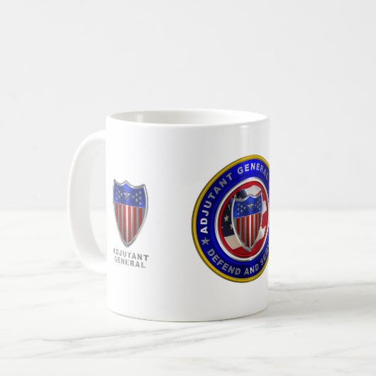 Mug Corps général Adjutant (Devant gauche)