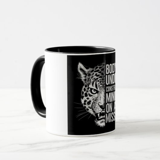 Mug | Corps | L'esprit | Motivation (Devant gauche)