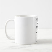 Mug Corps vert de lanterne, noir et blanc (Gauche)