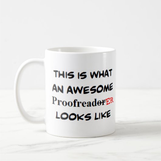 Mug correcteur, génial (Gauche)