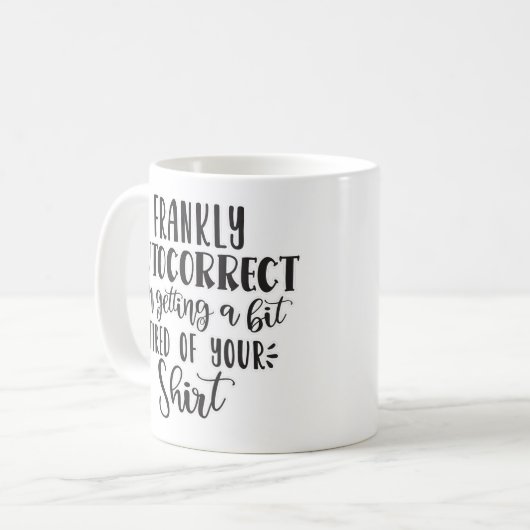 Mug Correctif automatique (Devant gauche)