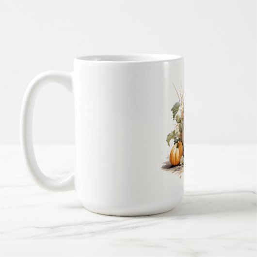 Mug Correctif Citrouille d'automne (Gauche)