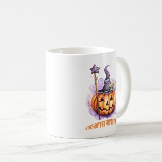 Mug Correctif Citrouille enchâssé (Devant droit)