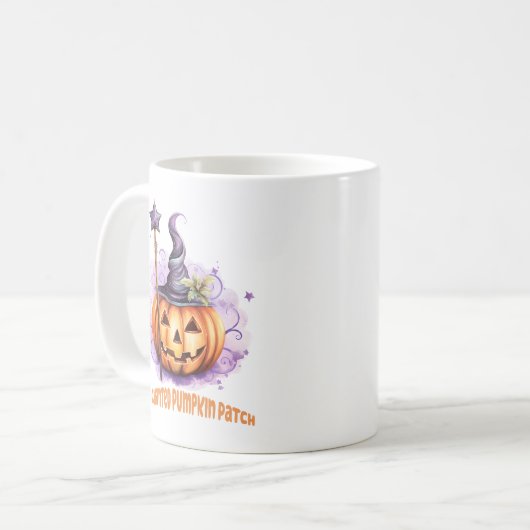 Mug Correctif Citrouille enchâssé (Devant gauche)