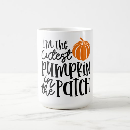 Mug Correctif Citrouille le plus simple (Centre)