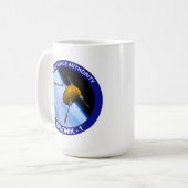 Mug Correctif de la mission satellite Idaho Spudnik (Devant gauche)