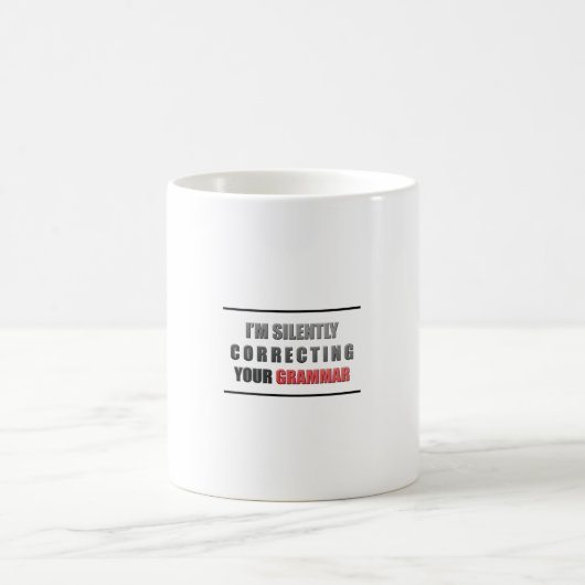 Mug Correction de la grammaire (Centre)