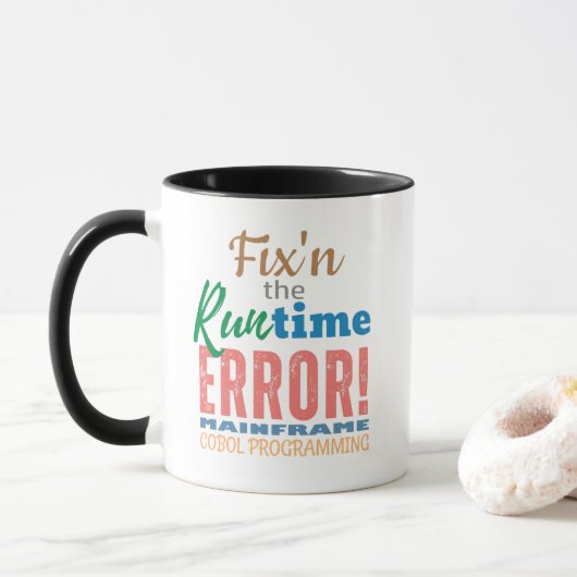 Mug Correction d'une erreur d'exécution Cobol sur main (Avec donut)