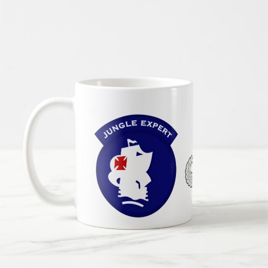 Mug Correction experte de poche de jungle - enfer (Gauche)