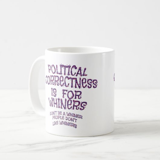 Mug Correction politique grossière (Devant gauche)