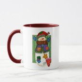 Mug Corrections de bonhomme de neige (Gauche)
