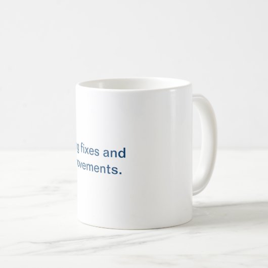 Mug Corrections de bugs et améliorations mineures de (Devant droit)