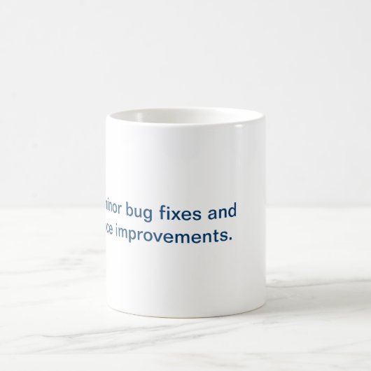 Mug Corrections de bugs et améliorations mineures de (Centre)