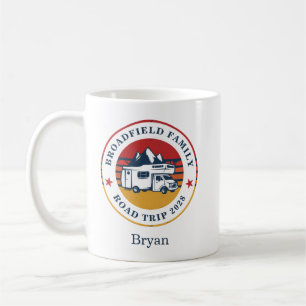 Mug Correspondance de voyage en camping-car pour papa