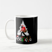 Mug Correspondance des pyjamas de Noël Famille Bigfoot (Gauche)