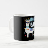 Mug Correspondance Llama Anniversaire tenue de fête Ll (Devant gauche)