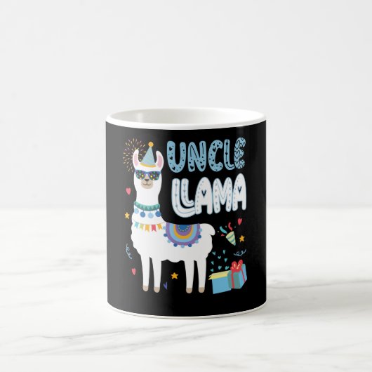 Mug Correspondance Llama Anniversaire tenue de fête Ll (Centre)