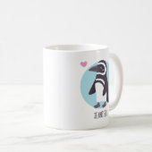 Mug Correspondance personnalisée d'une amie mignonne d (Devant droit)
