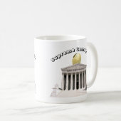 Mug Corruption suprême - JUSTICE ÉGALE DE MOINS DE $$$ (Devant droit)