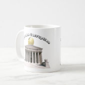 Mug Corruption suprême - JUSTICE ÉGALE DE MOINS DE $$$ (Devant gauche)