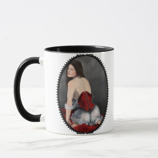 Mug Corse de velours rouge (Gauche)