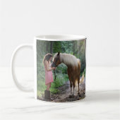 Mug Corse Deux photo Collage et noms (Gauche)