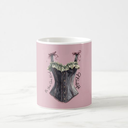 Mug Corset Bugundy Noir Vert (Centre)