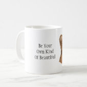 Mug Corset de votre propre beauté (Devant gauche)