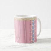 Mug Corset Féminin Rose Lacé (Devant droit)