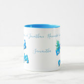 Mug Cortège de Mariée Cute Mariage Personnalisé  (Centre)
