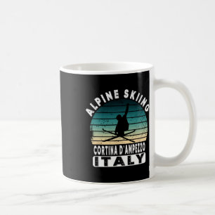 Mug Cortina D’ampezzo Station de ski Alpes italiennes