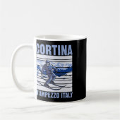 Mug Cortina D'ampezzo Italie Ski (Gauche)