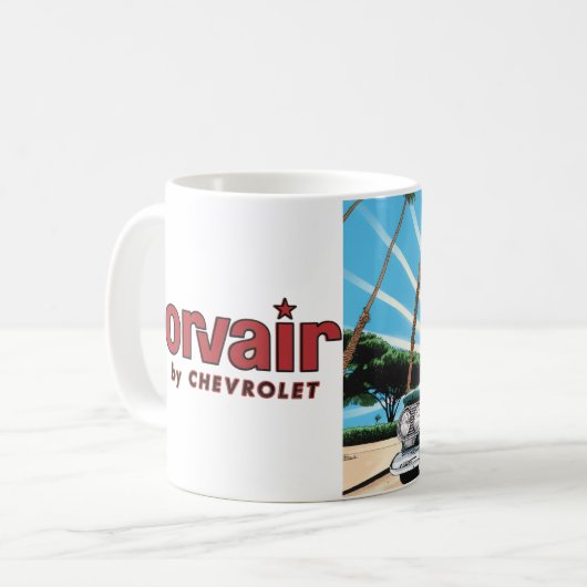 Mug Corvair Pop Art (Devant gauche)