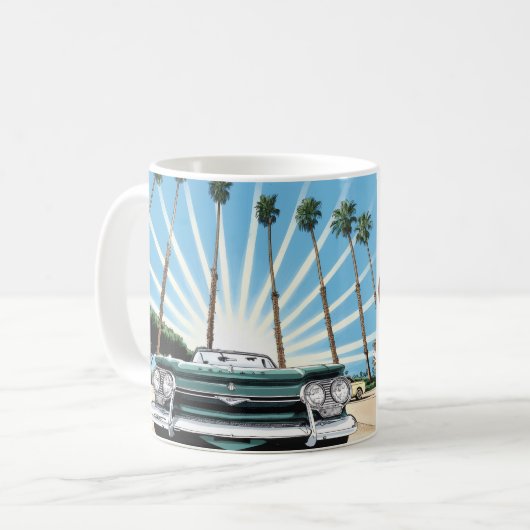 Mug Corvair Pop Art (Devant gauche)