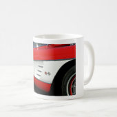 Mug Corvette rouge (Devant droit)