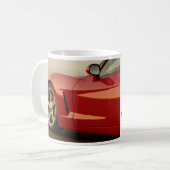 Mug Corvette Rouge Saint-Valentin (Devant gauche)