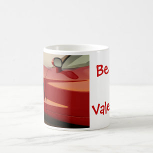 Mug Corvette Rouge Saint-Valentin