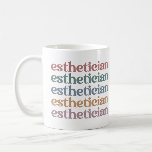 Mug Cosmetologue esthétique (Gauche)