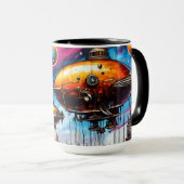 Mug Cosmic Airship (Devant droit)