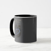 Mug Cosmic Botanical Shadows & Starry Plant Outlines (Devant gauche)